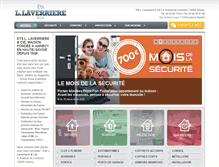 Tablet Screenshot of ets-laverriere.com